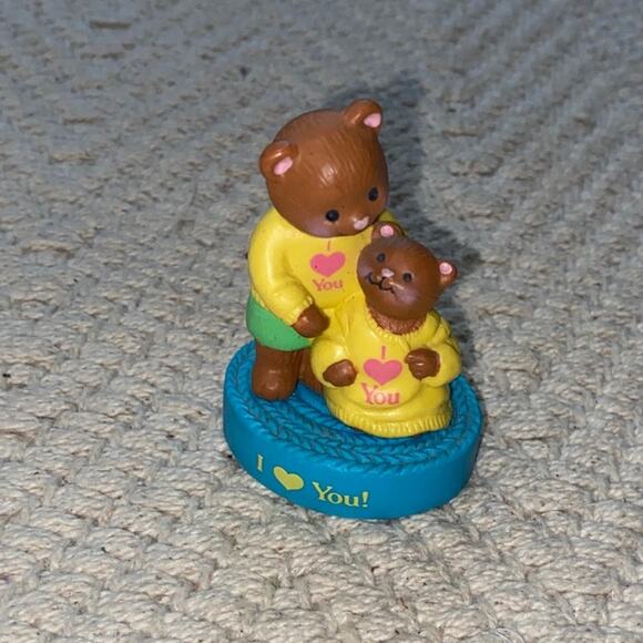 Avon Vintage Bear  Baby Bear I Love You Figure And VTG Bear Brooch Bundle - Picture 4 of 8